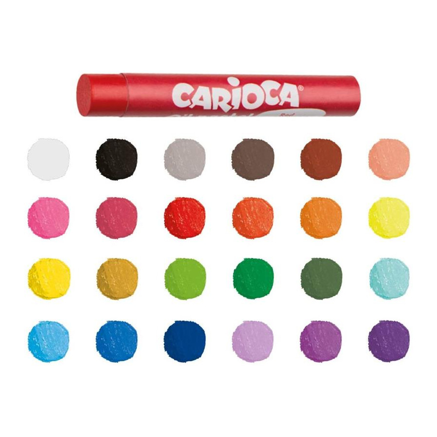 Crayones Óleo Pastel Carioca x 24