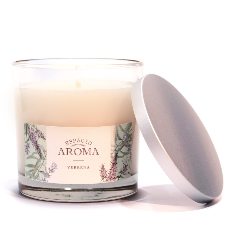 Vela de Soja Aromática 250 g Línea Clásica Verbena Espacio Aroma
