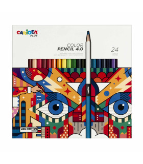 Lápices de Colores Carioca Plus 4.0 x 24