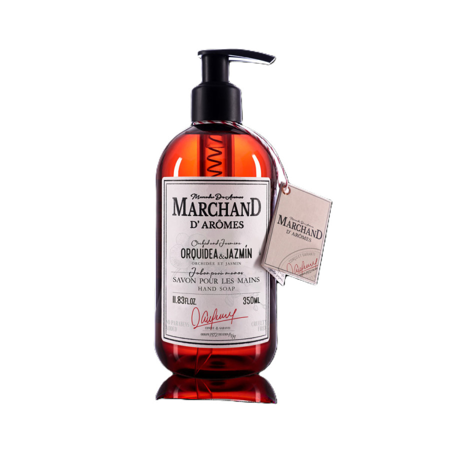 Jabón Líquido Marchand D Aromes Orquídea y Jazmín 350 ml