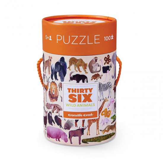 Puzzle de 100 piezas animals salvajes