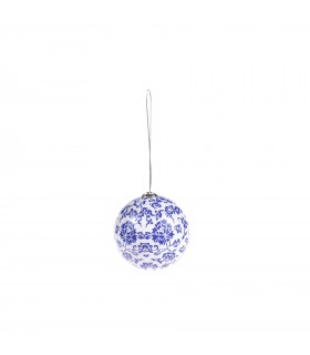 Esfera plástica 6 cm Azul