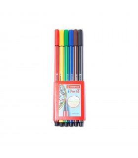 Fine Pen Stabilo Point 88 Estuche x 40 Unidades Incluye Colores Pastel