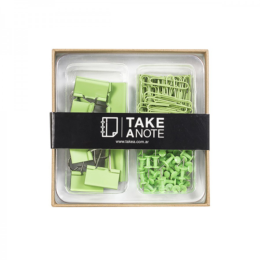 Set de escritorio - Verde