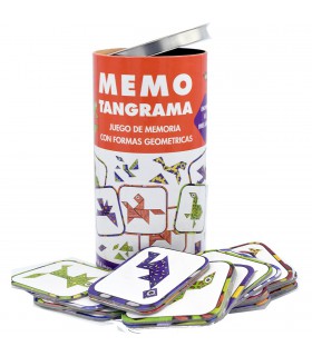 Memotest Con Formas Geométricas Tangram Juegos de Caracol