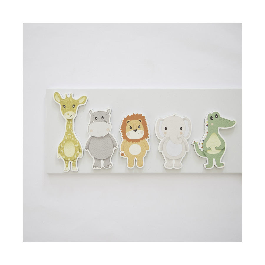 Set De Imanes Animales Selva