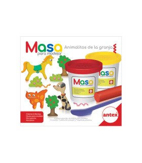 Set de Masa Animalitos Granja