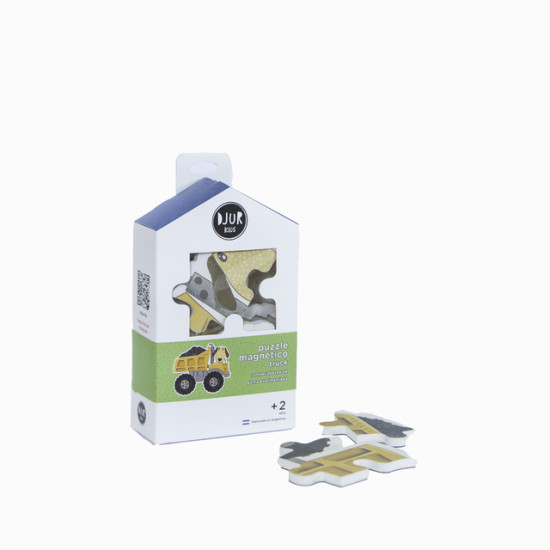 Rompecabezas Magnetico Transportes Perro