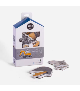 Rompecabezas Magnetico Transportes Hipopotamo