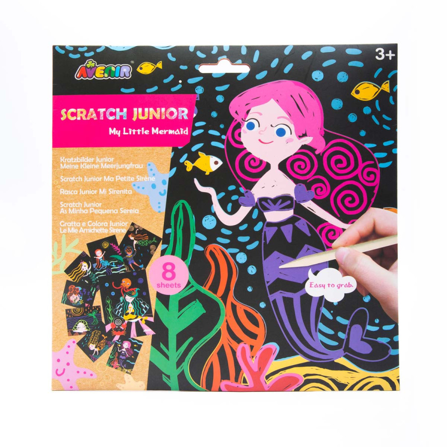 Scratch Art Junior Little Mermaid Avenir