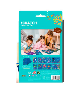 Scratch Book A5 Bajo el Mar Avenir