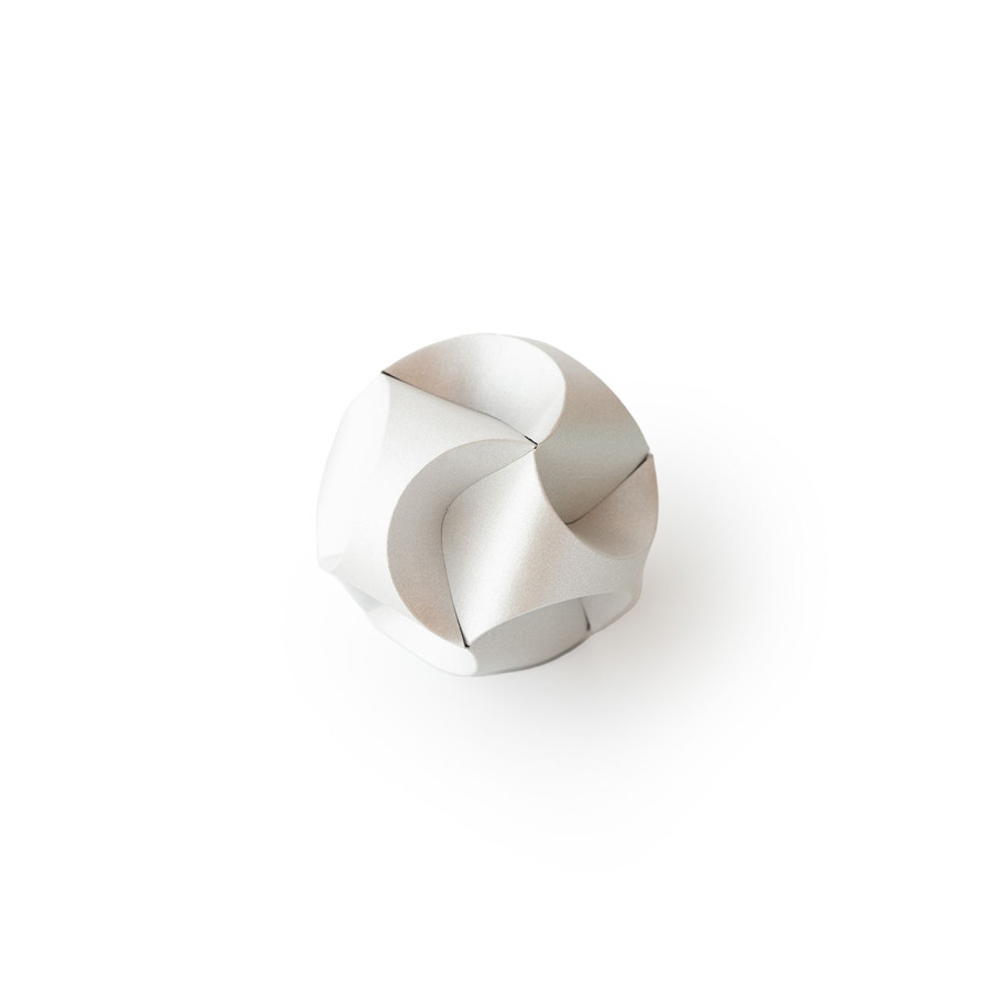 Danesa para Armar Plateada 9 cm x 3