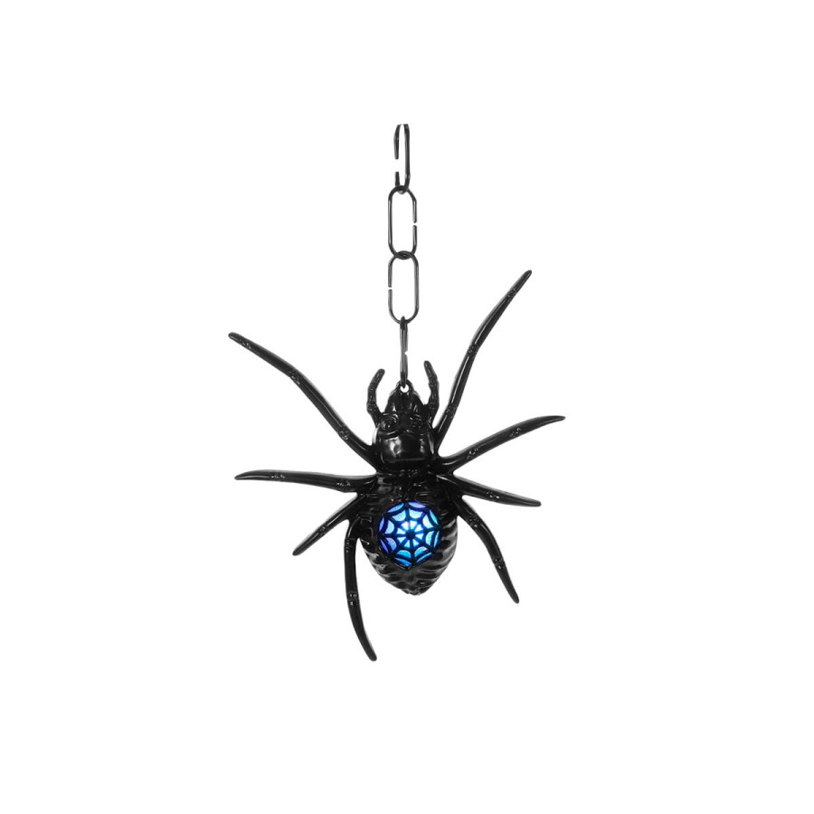 Adorno de Halloween Araña con Luz a Pilas Alparamis