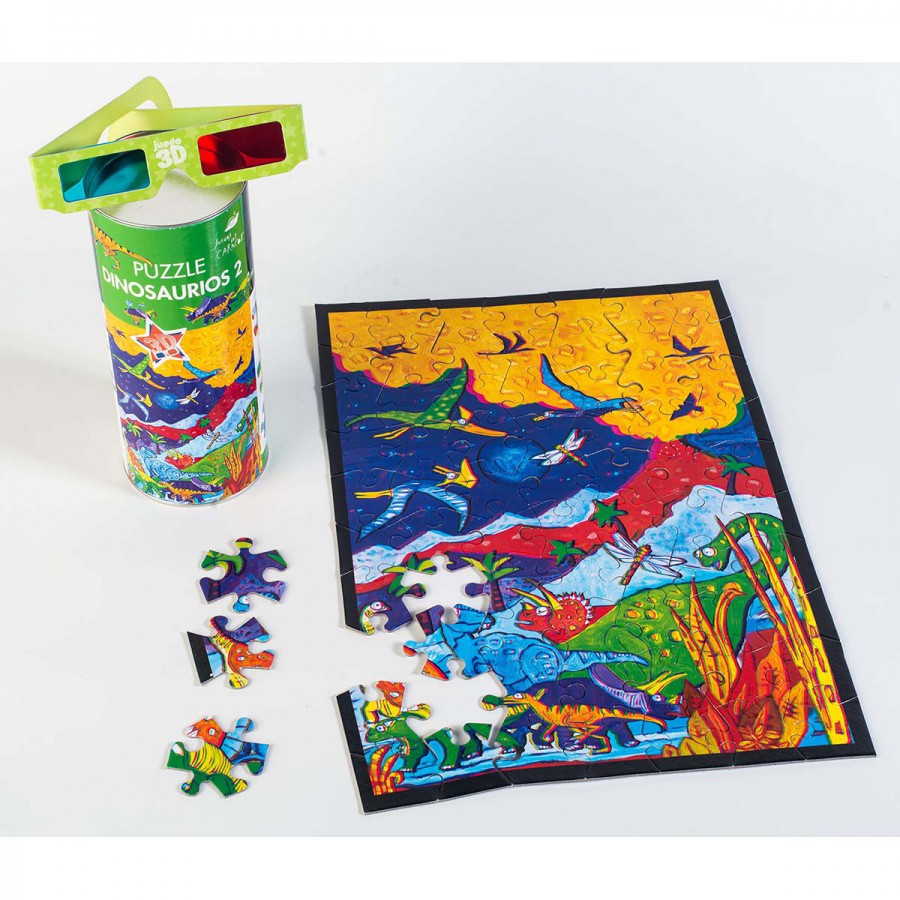 Rompecabezas Dinosaurios 3D