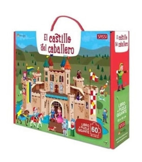 Puzzle Gigante 60 Pzas Con Libro Castillo De Caballeros