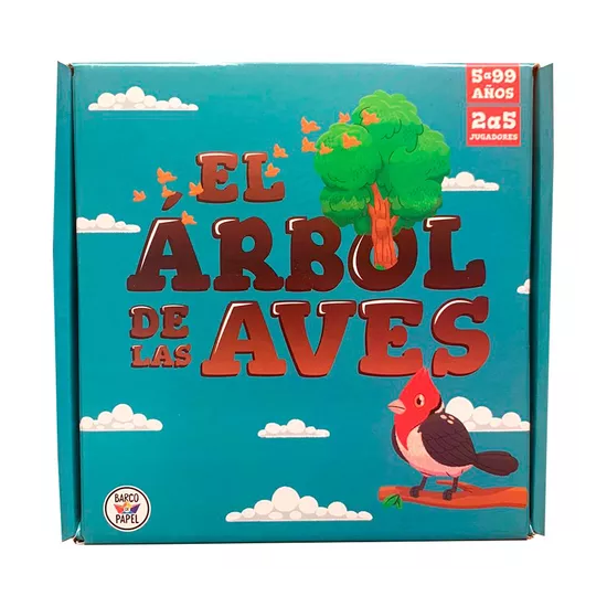 Juego De Mesa El Árbol De Las Aves Barco De Papel