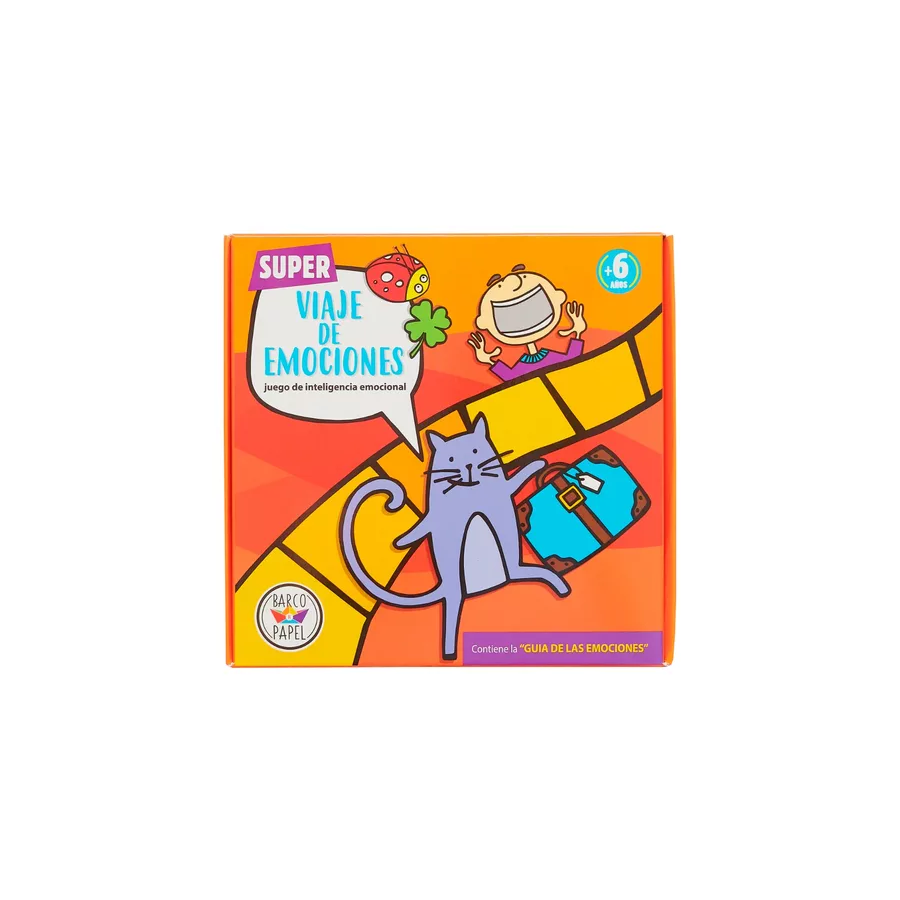 Juego De Mesa Super Viaje De Emociones Barco De Papel