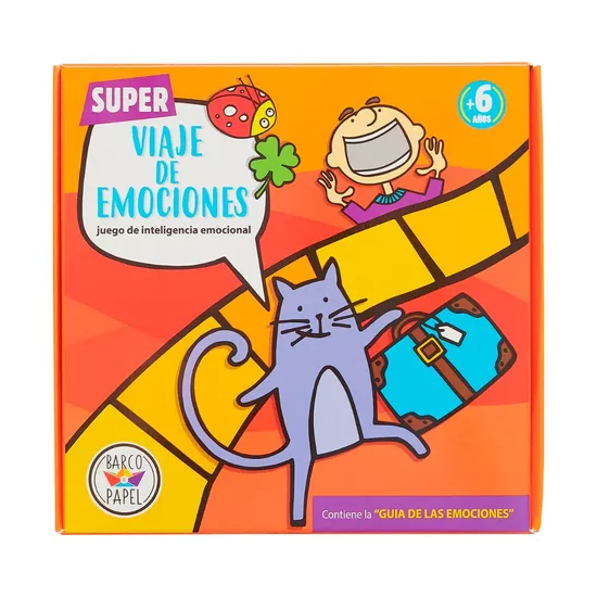 Juego De Mesa Super Viaje De Emociones Barco De Papel