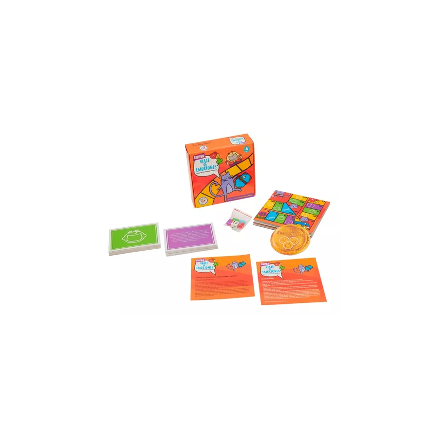 Juego De Mesa Super Viaje De Emociones Barco De Papel
