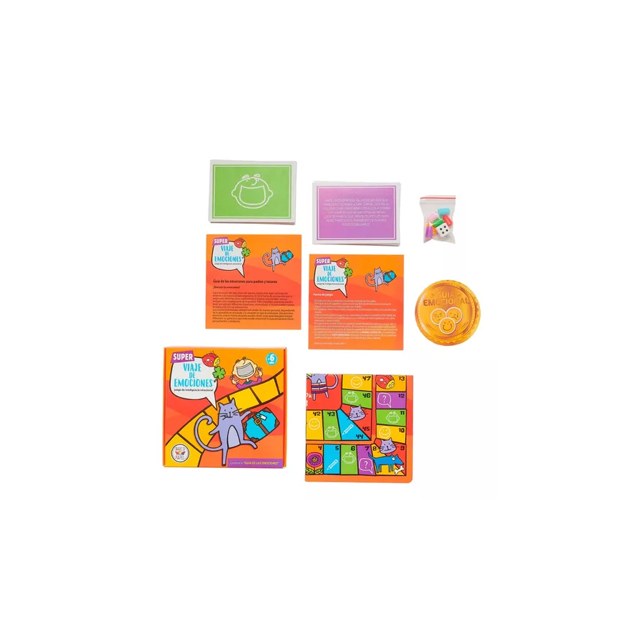 Juego De Mesa Super Viaje De Emociones Barco De Papel