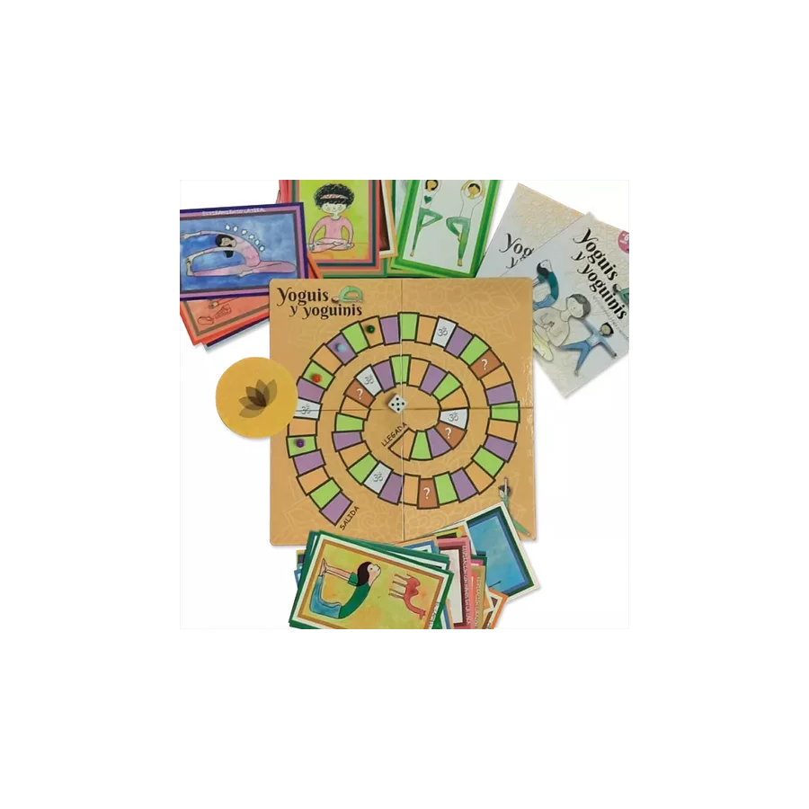 Juego De Mesa Yoguis Y Yoguinis Yoga Barco De Papel