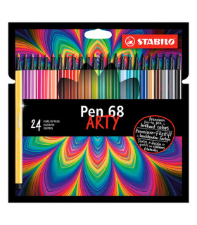Marcadores Pen 68 Arty Stabilo x 24