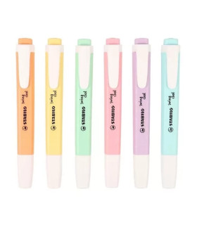 5 Resaltadores Swing Cool Pastel Stabilo