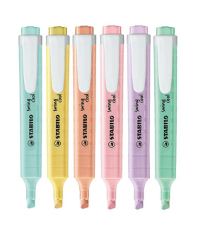 5 Resaltadores Swing Cool Pastel Stabilo