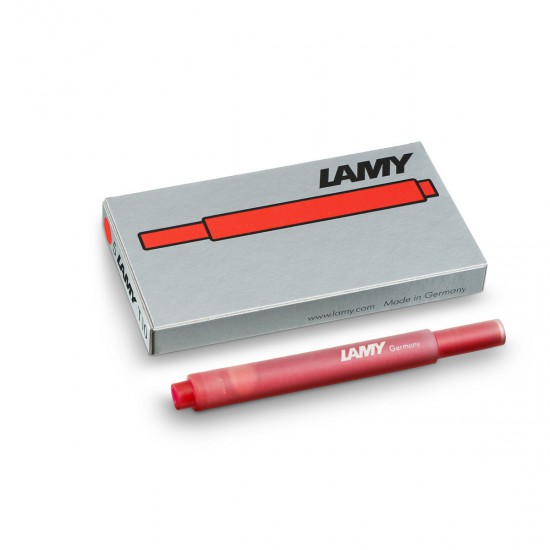 Cartucho Lamy T10 Rojo