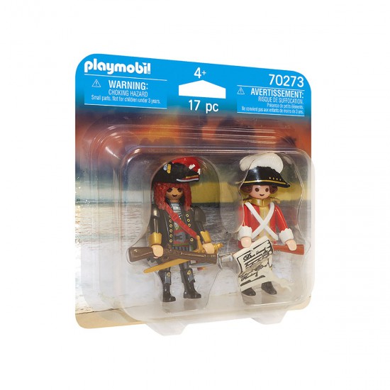 Duo Pack Pirata Y Soldado Juguete Playmobil