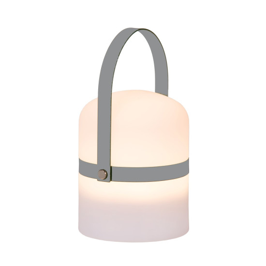 Lámpara LED Lumis Recargable Gris 18.5 cm 0.3 W Alparamis