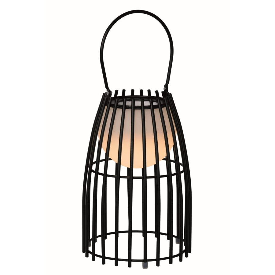 Lámpara LED Noctis Recargable Negra 25 cm 3 W Alparamis