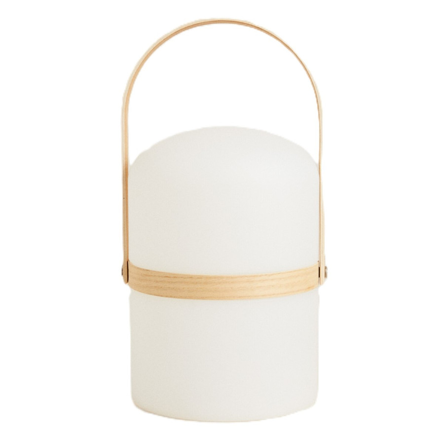 Lámpara LED Lumis Recargable Madera 36 cm 3 W Alparamis