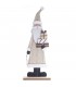 Adorno de Papá Noel de Madera con Regalos 48 cm