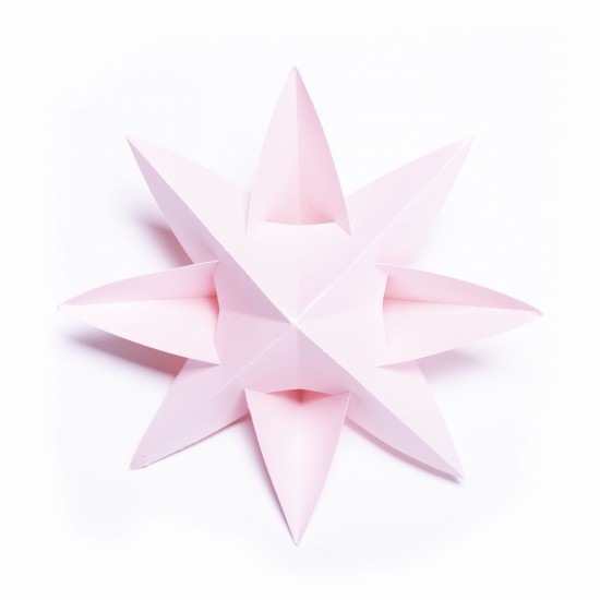 Estrella para Armar 28 cm Rosa