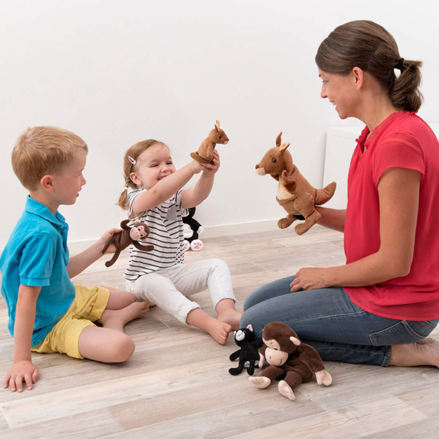 Títeres Chetta y Bibi Beleduc Hape