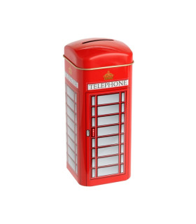 Lata de Té Telephone Box 14 Saquitos