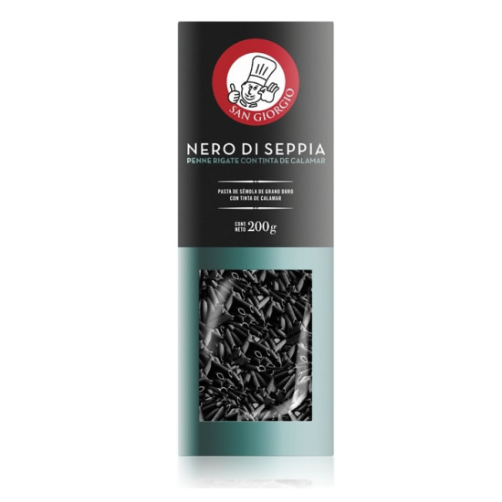 Fideos Penne San Giorgio Con Tinta De Calamar X 200gr