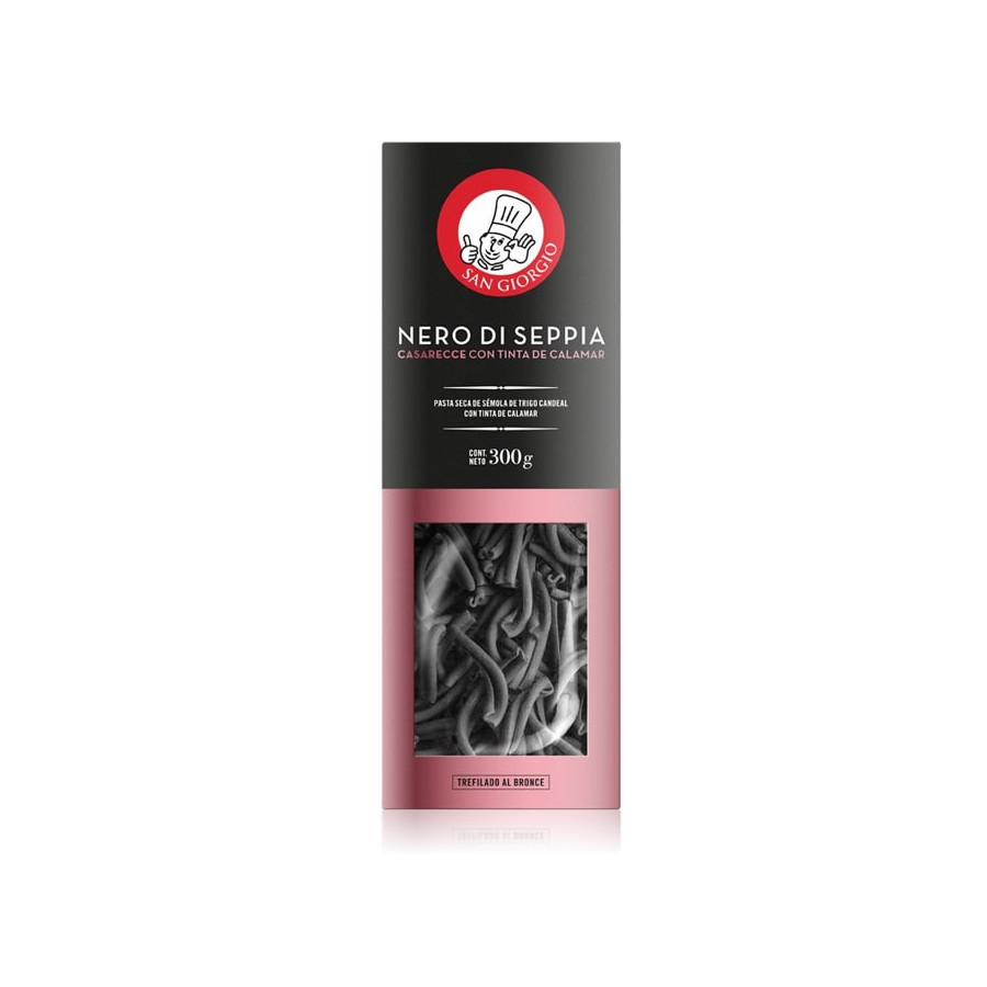 Fideos Casarecce San Giorgio Con Tinta De Calamar X 300gr