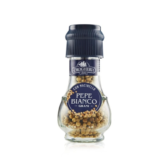 Pimienta Blanca en Granos Con Molinillo 45 grs