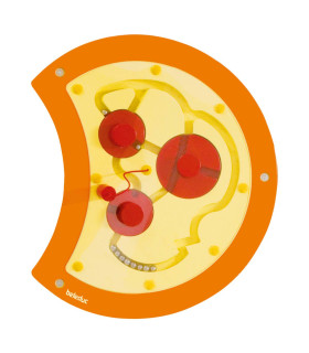 Juego Oruga Didáctica Laberinto Beleduc Hape