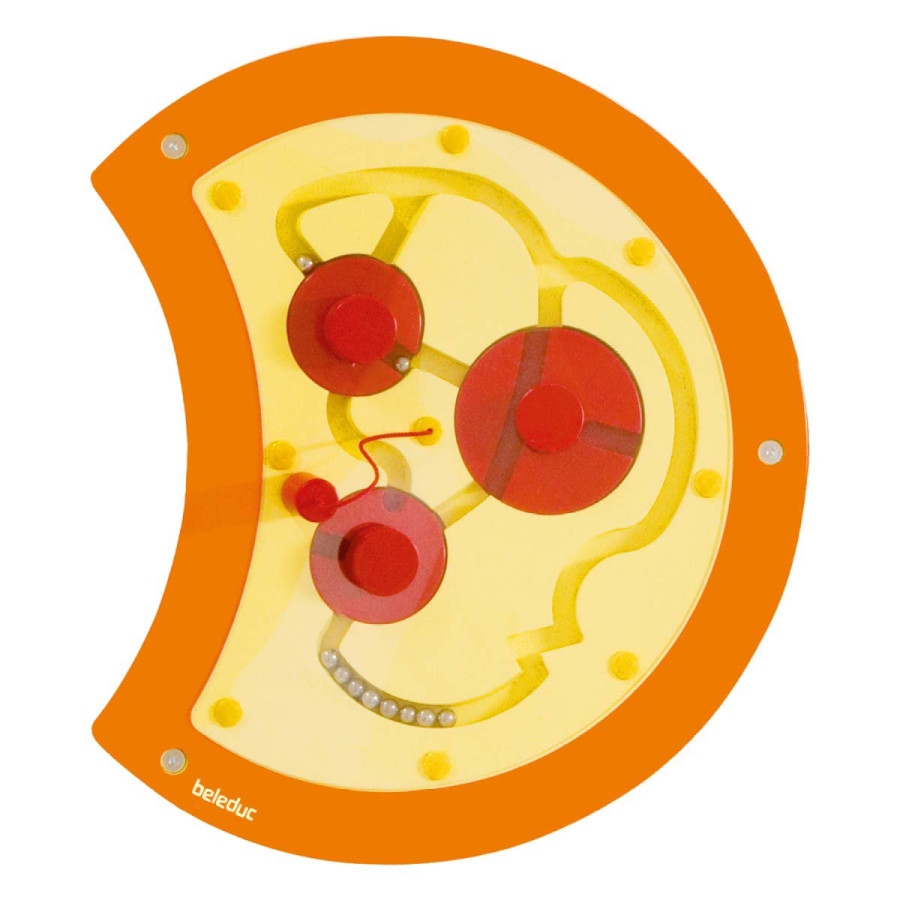 Juego Oruga Didáctica Laberinto Beleduc Hape