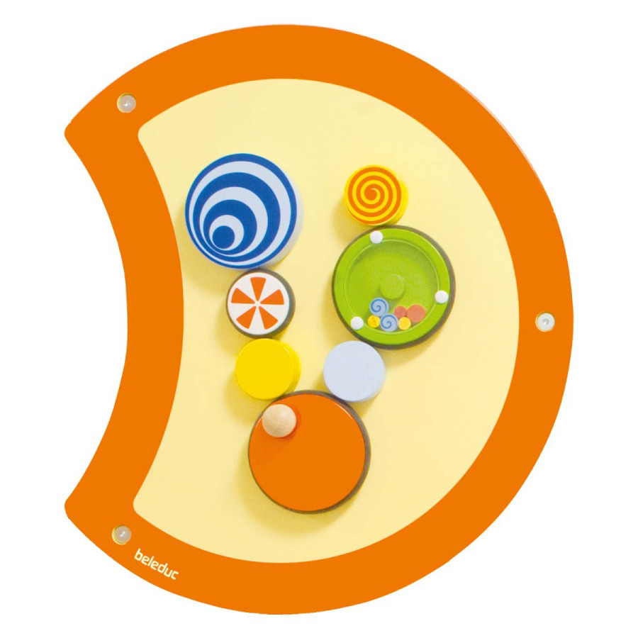 Juego Oruga Didáctica Rueda Giratoria Beleduc Hape