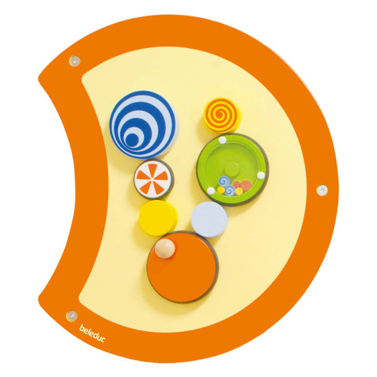 Juego Oruga Didáctica Rueda Giratoria Beleduc Hape
