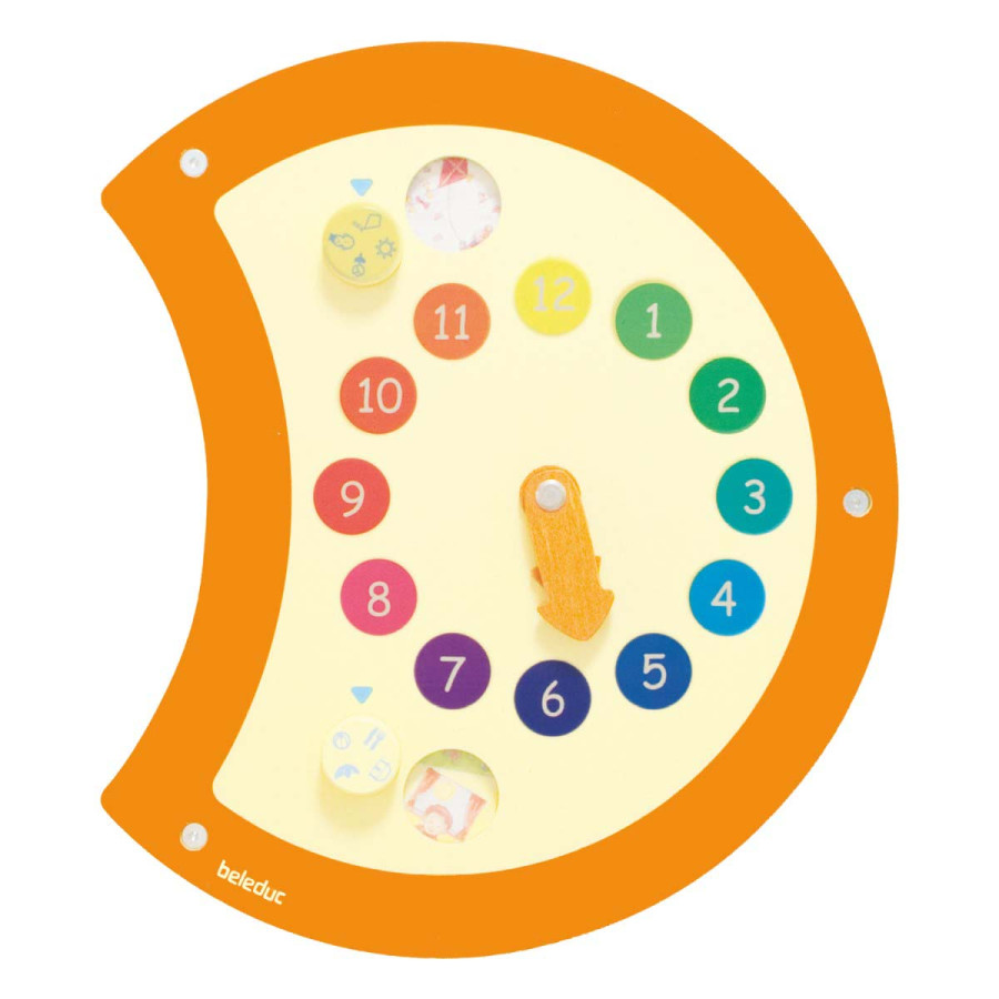 Juego Oruga Didáctica Reloj Beleduc Hape