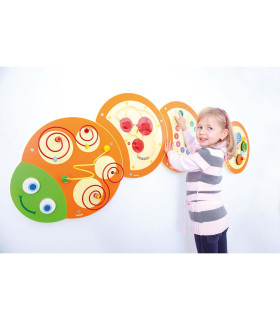 Juego Oruga Didáctica Reloj Beleduc Hape