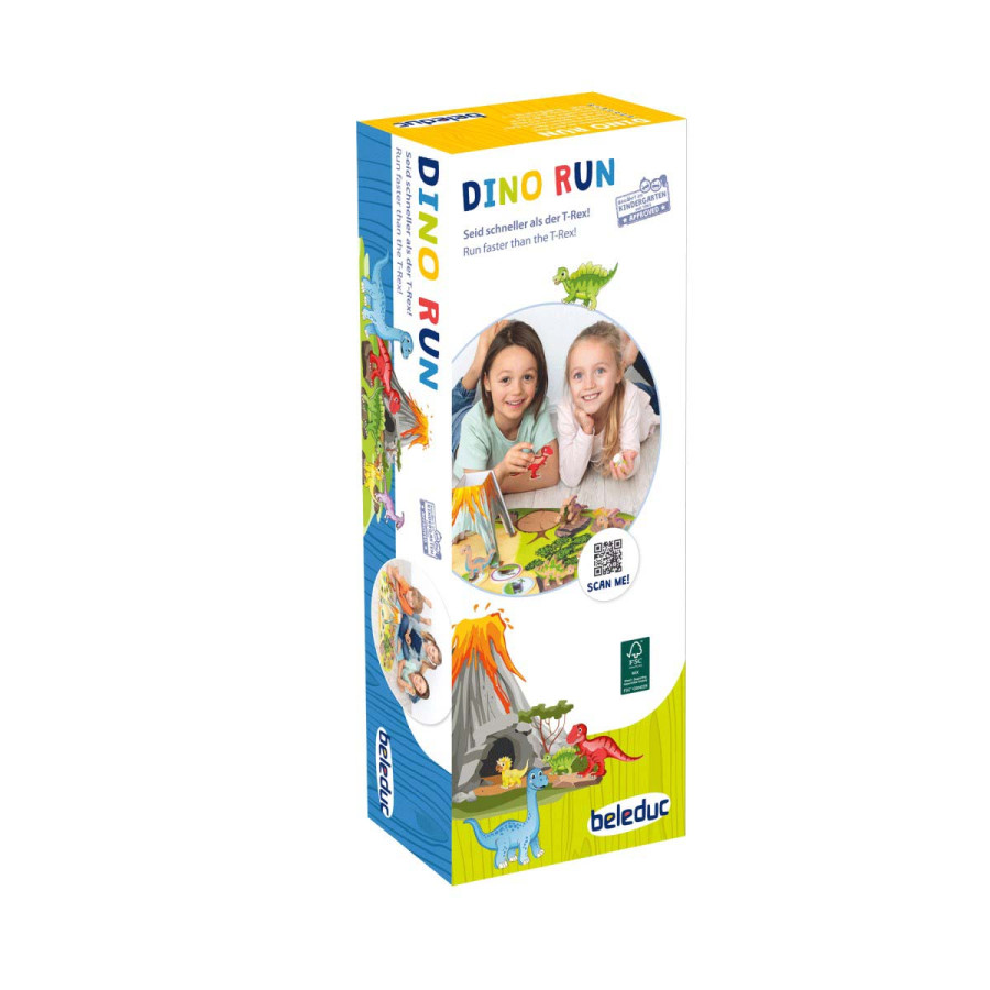 Juego Carrera de Dinos Beleduc Hape