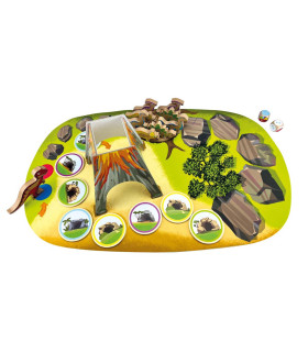 Juego Carrera de Dinos Beleduc Hape