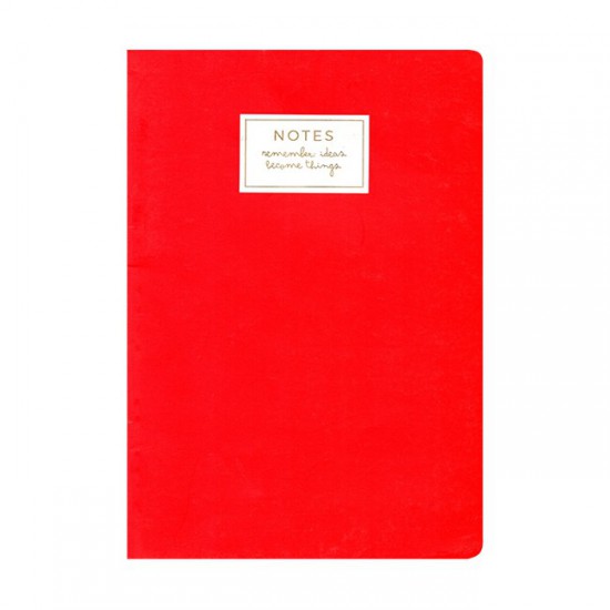 Cuaderno Talbot Flex Rojo 17x25 cm