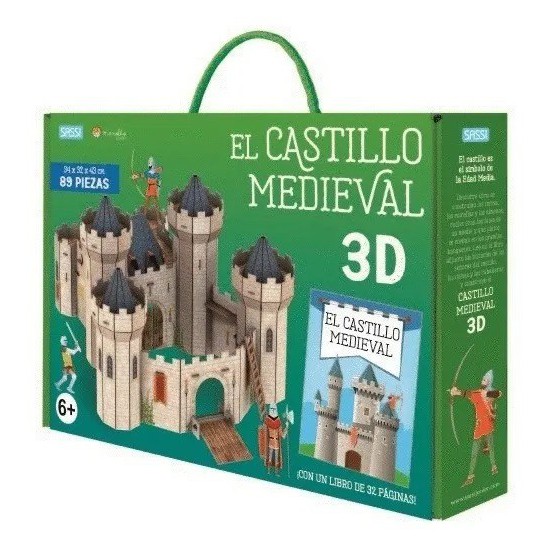 Libro Más Maqueta 3D El Castillo Medieval